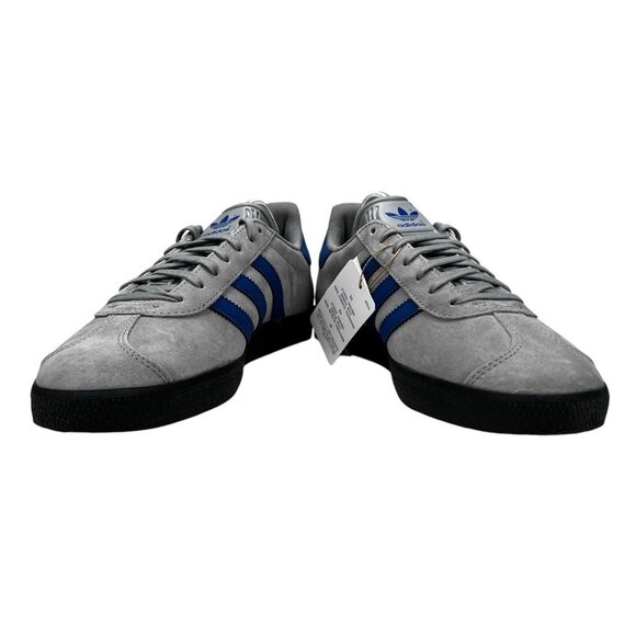 Adidas Originals Gazelle Grey Collegiate Blue Shoes IH3815 Men\'s Sizes 8.5 -10 main image 6